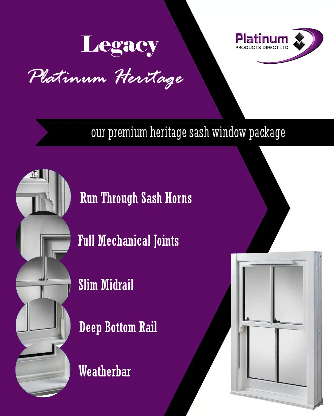 legacy heritage sash windows